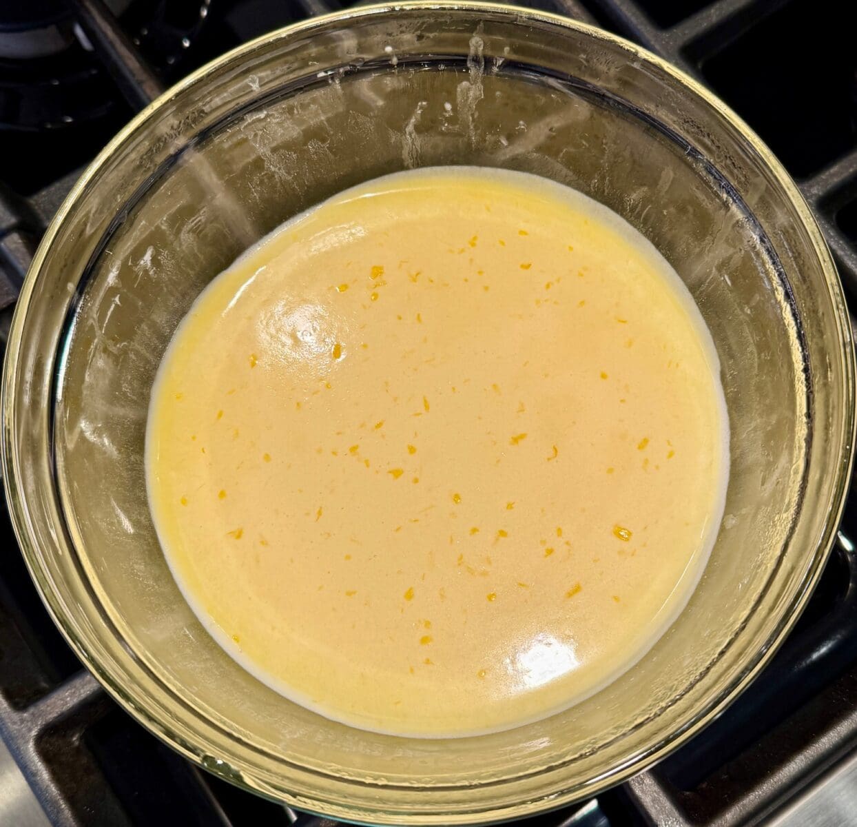 egg yolk mixture